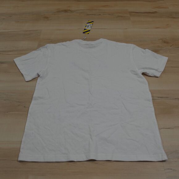 Sleepy Jones Unisex Small Let it Z Jackson T-Shirt Crewneck White Cotton New - Picture 3 of 8